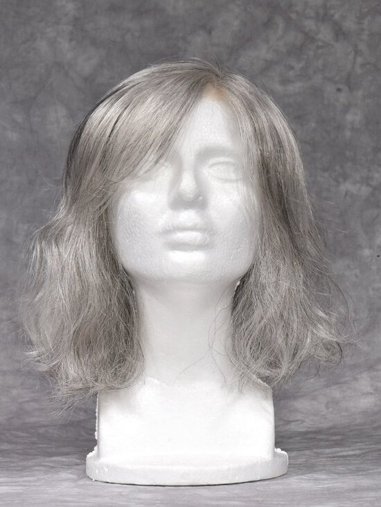 Envy by Alan Eaton Making Waves Synthetic Hairpiece Topper Medium Grey main image 12